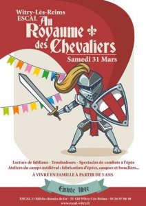 affiche journee medievale page 001 - médiévales - Fêtes médiévales Mars - Avril 2018 - Fred Ericksen • Magicien Lyon • Storyteller