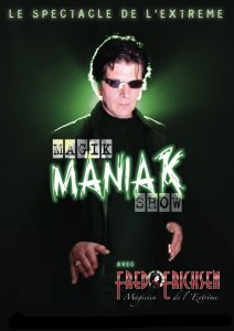 affiche magik maniac show