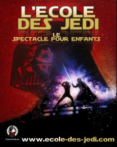 ecole des jedi - spectacle de Noël - spectacle de fin d'année - magicien