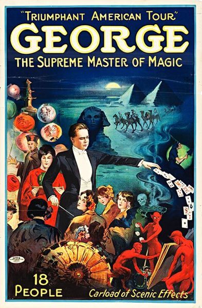 Collection privée des affiches de spectacles de magie - fred ericksen - magicien lyon - mentaliste lyon