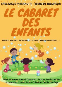 Le Cabaret des Enfants - spectacle de fin d'année pour enfants