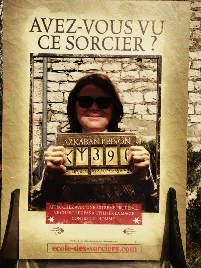Photocall prison d'Azkaban animation sorciers