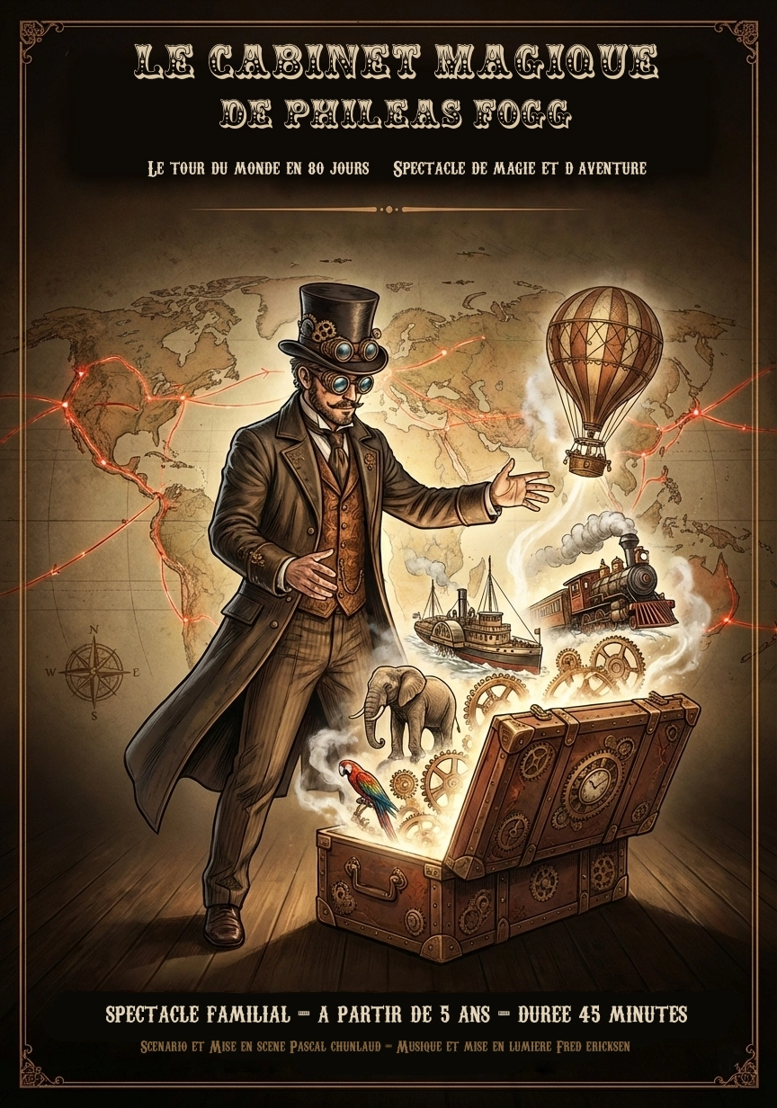 Le Cabinet Magique de Phileas Fogg